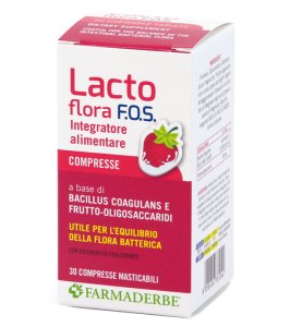 LACTO FLORA FOS 30CPR MASTIC