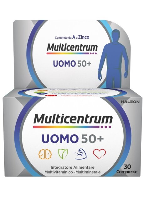 MULTICENTRUM UOMO 50+ 30 COMPRESSE