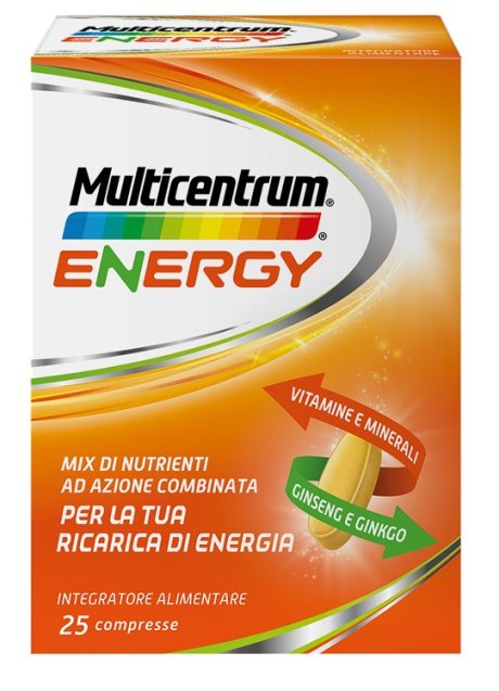 MULTICENTRUM MC ENERGY 25 COMPRESSE
