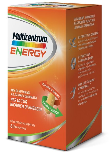 MULTICENTRUM MC ENERGY 60 COMPRESSE