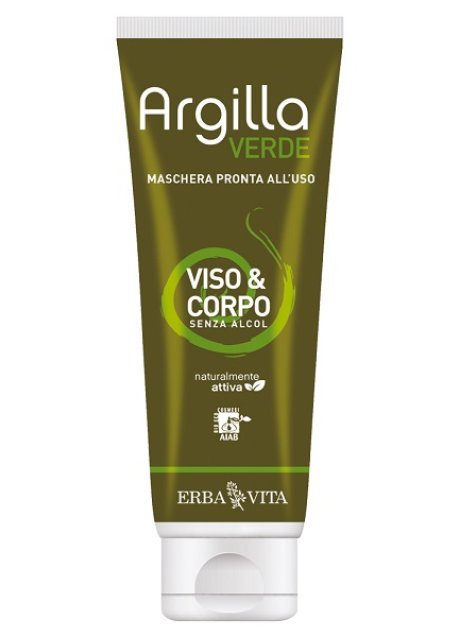 ARGILLA VERDE MASCHERA PRONTA