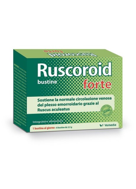 RUSCOROID FORTE 8 BUSTINE DA 3,5 G RUSCOROID FORTE 8 BUSTINE DA 3,5 G