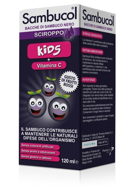 SAMBUCOL KIDS SCIROPPO 120ML
