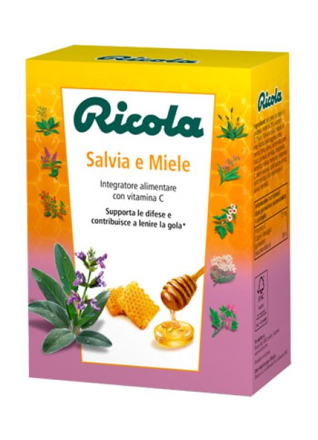 RICOLA SALVIA E MIELE 50G
