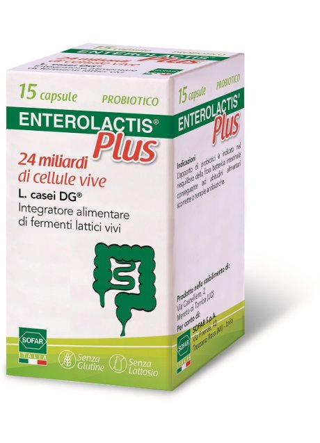 ENTEROLACTIS PLUS 15 CAPSULE