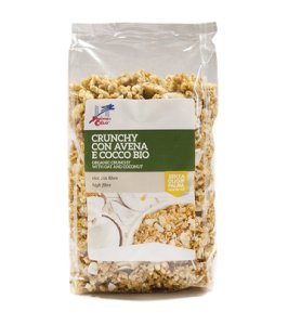 CRUNCHY AVENA COCCO 375G BIO