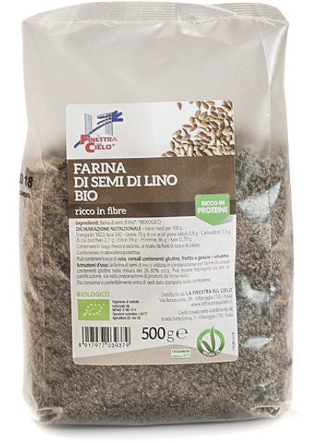 FARINA SEMI LINO BIO 500G