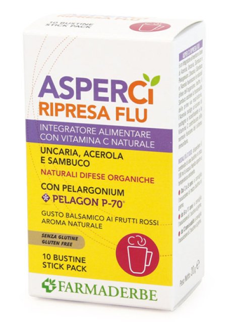 ASPERCI RIPRESA FLU 10BUST
