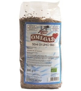 FSC OMEGA3 SEMI DI LINO BIO AD ALTO CONTENUTO DI FIBRA 500 G