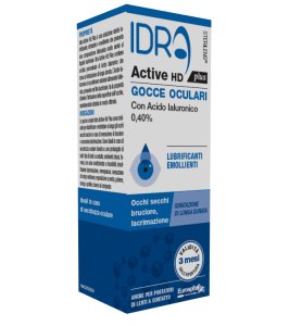 GOCCE OCULARI STERILENS IDRA ACTIVE HD PLUS 10 ML CON ACIDOIALURONICO 0,40%