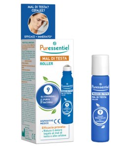 PURESSENTIEL ROLLER MAL DI TESTA AI 9 OLI ESSENZIALI 5 ML