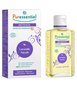 PURESSENTIEL OLIO MASSAGGIO BIO RILASSANTE