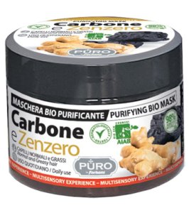 PURO BIO MASCHERA CARB-ZE250ML