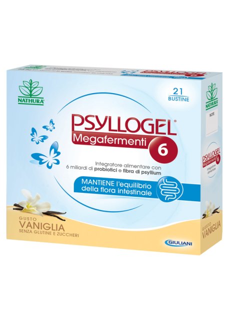 PSYLLOGEL MEGAFERMENTI VANIGLIA 21 BUSTINE