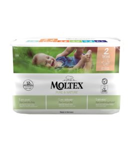 MOLTEX PURE&NATURE T2 MI 3-6KG
