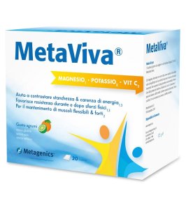 METAVIVA MAGNESIO POTASSIO VITAMINA C 20 BUSTINE