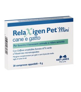 RELAXIGEN PET MINI BLISTER 20 COMPRESSE
