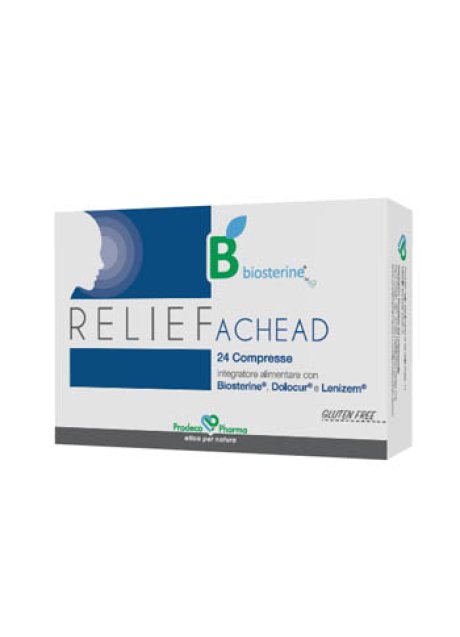 BIOSTERINE RELIEF ACHEAD 24 COMPRESSE BIOSTERINE RELIEF ACHEAD 24 COMPRESSE