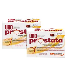 UROGERMIN PROSTATA - INTEGRATORE FUNZIONALITA' DELLA PROSTATA E VIE URINARIE - 30+15 SOFTGEL