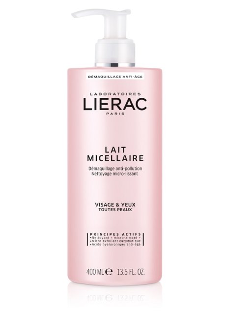LIERAC LATTE MICELLARE 400 ML