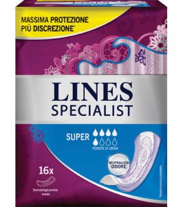 LINES SPECIALIST PANNOLONE SUPER FARMA 16 PEZZI