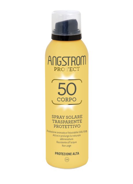ANGSTROM PROTECT 50 CORPO SPRAY SOLARE TRASPARENTE 150 ML