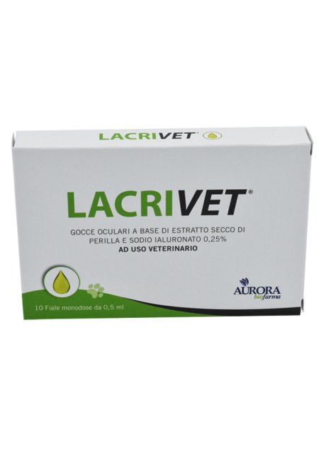 LACRIVET GOCCE OCULARI STRIP 10 FLACONCINI 0,5 ML