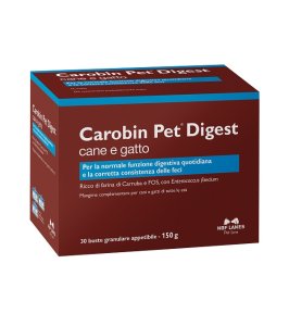 CAROBIN PET DIGEST GRANULARE 30 BUSTE DA 5 G
