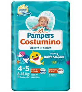 PAMPERS COSTUMINO CP 11 TG4 TG 4 11 PEZZI