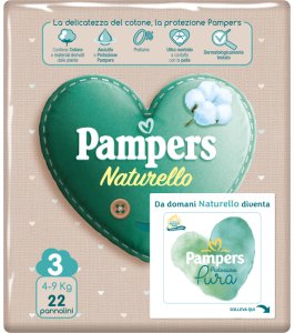 PAMPERS NATUR MIDI CP 22PZ 9359