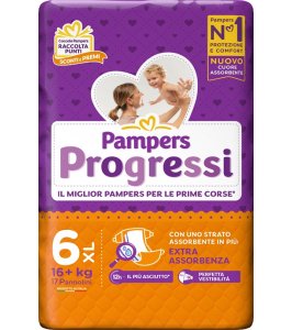 PAMPERS PROGRESSI XL 17PZ   0198