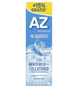 ORAL B DENTIFRICIO AZ COMPLETE + COLLUTORIO WHITENING 65 + 10 ML