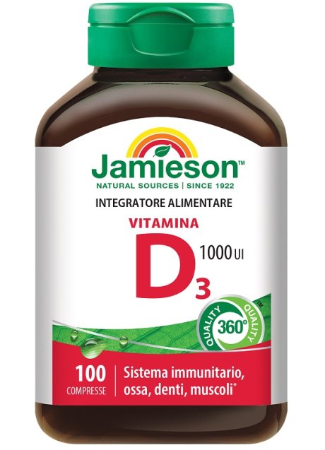 JAMIESON VIT D3 1000 100CPR