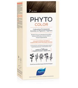 PHYTOCOLOR 7 BIONDO 1 LATTE + 1 CREMA + 1 MASCHERA + 1 PAIODI GUANTI