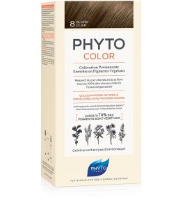 PHYTOCOLOR 8 BIONDO CHIARO 1 LATTE + 1 CREMA + 1 MASCHERA +1 PAIO DI GUANTI