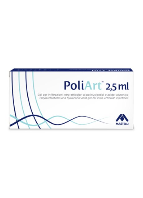 SIRINGA INTRA-ARTICOLARE POLIART 20MG/ML ACIDO IALURONICO 2,5 ML