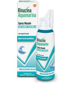 RINAZINA AQUAMARINA ISOTONICA SPRAY NEBULIZZAZIONE DELICATA100 ML