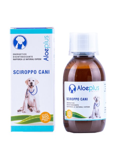 ALOEPLUS SCIROPPO 250ML CANI M