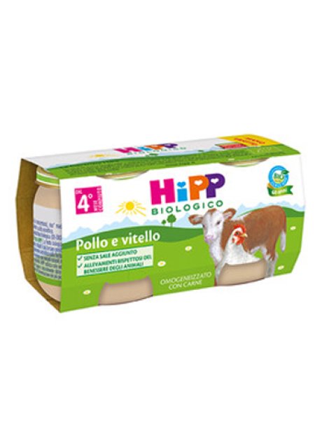 HIPP BIO OMOG POLLO VITEL 2X80G HIPP BIO OMOG POLLO VITEL 2X80G