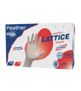 FEATHER PLUS GUANTO LAT M 100P