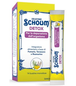 SOLUZIONE SCHOUM DETOX 14 BUSTINE MONODOSE