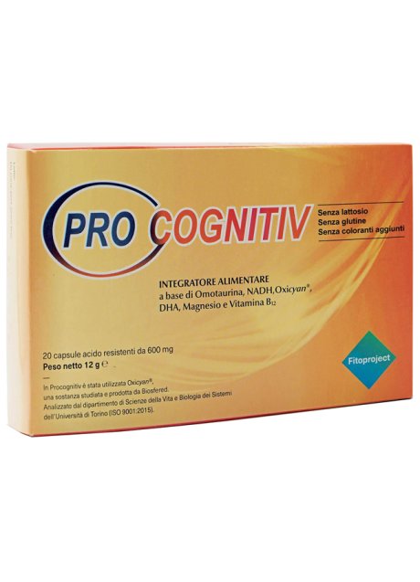 PROCOGNITIV 20 CAPSULE 12 G