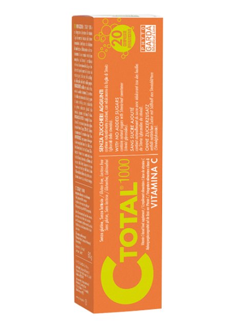 C TOTAL 1000 VIT C 20CPR EFFER