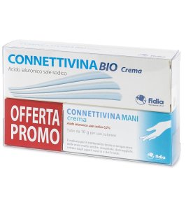 BUNDLE PACK CONNETTIVINABIO CREMA 25 G + CAMPIONE GRATUITO CONNETTIVINAMANI CREMA 10 G
