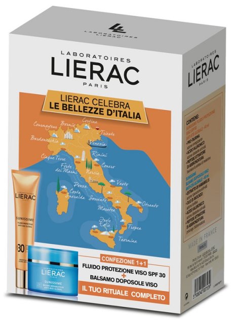 LIERAC SUNISSIME VISAGE SPF30 40 ML + BAUME 40 ML