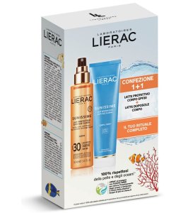 LIERAC SUNISSIME CORPO SPF30 150 ML + LATTE DOPOSOLE 150 ML