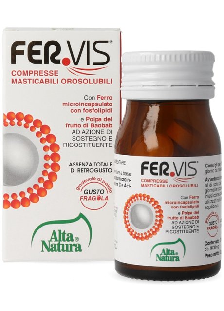 FERVIS 20CPR MASTICABILI OROSO