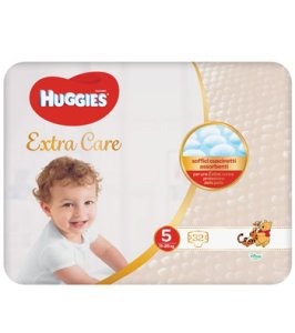HUGGIES EXTRA CARE GR 5 32PZ