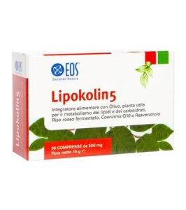 EOS LIPOKOLIN 5 30 COMPRESSE 500 MG