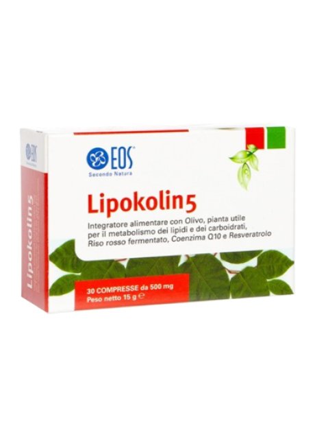 EOS LIPOKOLIN 5 30 COMPRESSE 500 MG